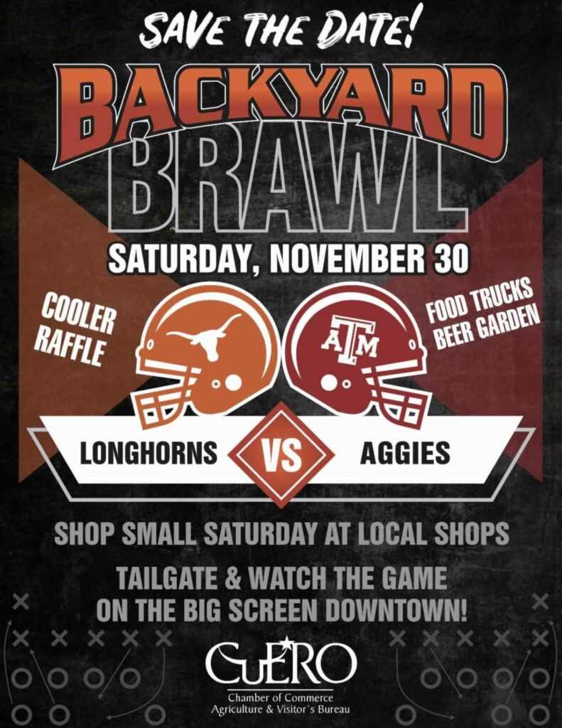 Backyard Brawl - Cuero Development Corporation