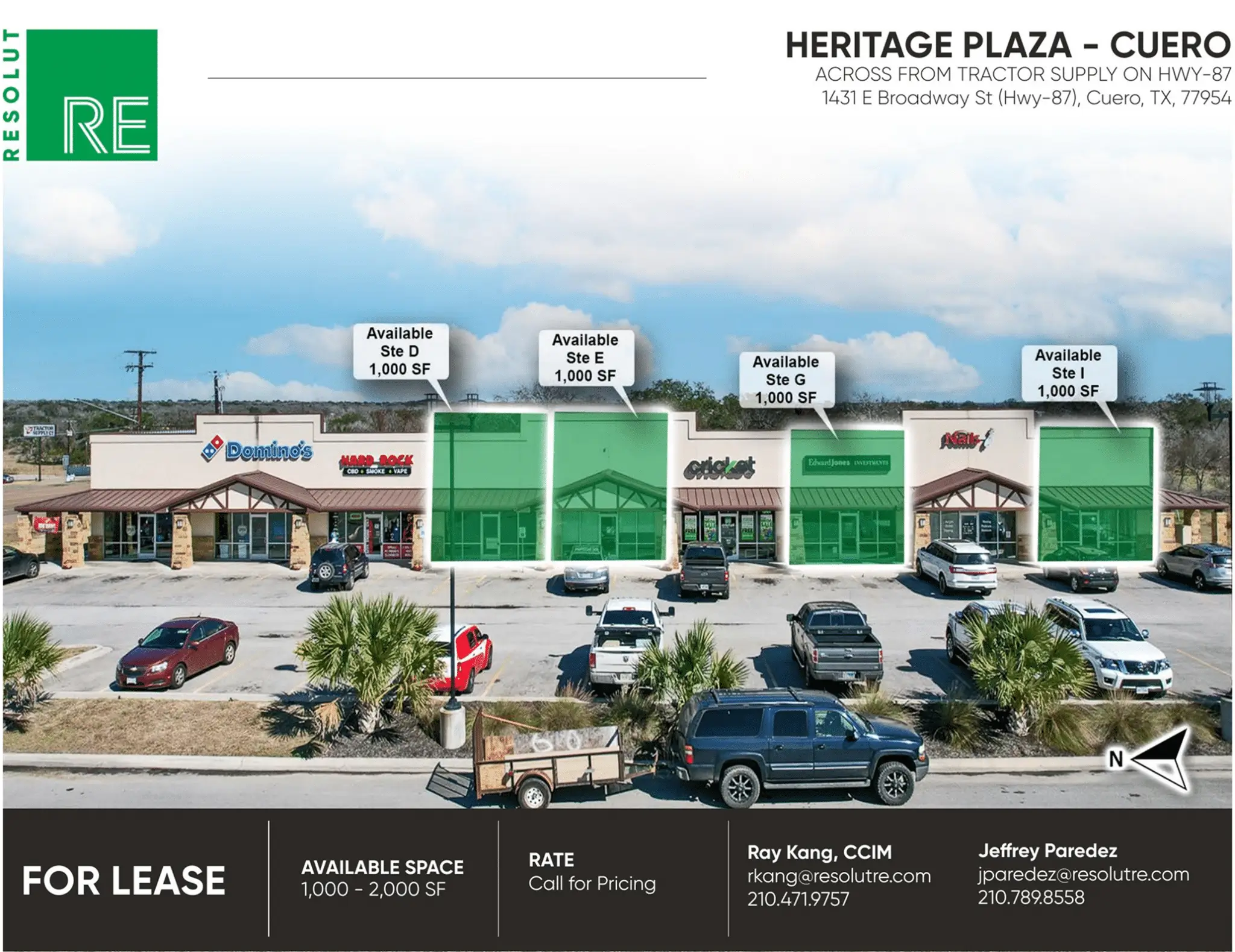 Available Commercial Properties in Cuero Texas