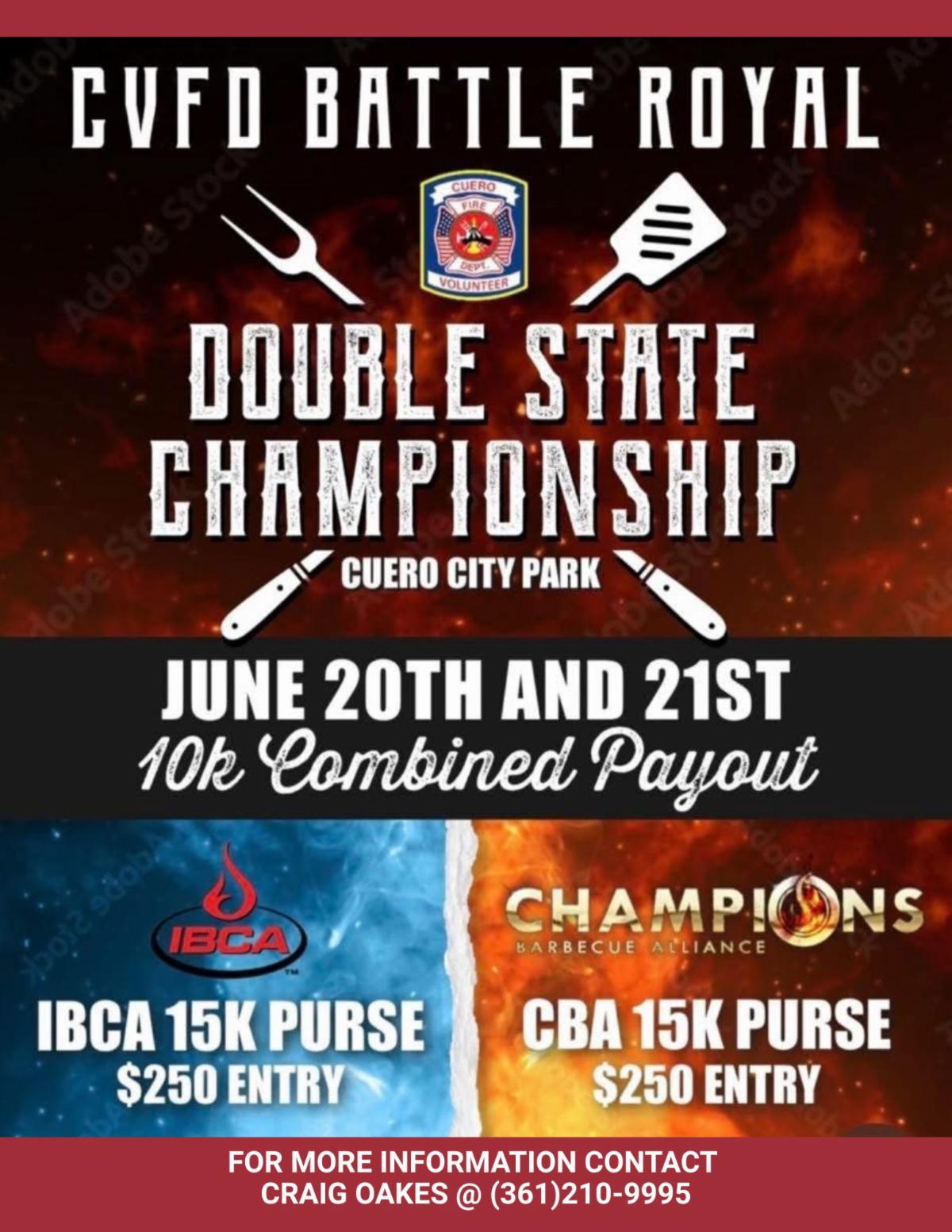 CVFD Battle Royal Double State Championship