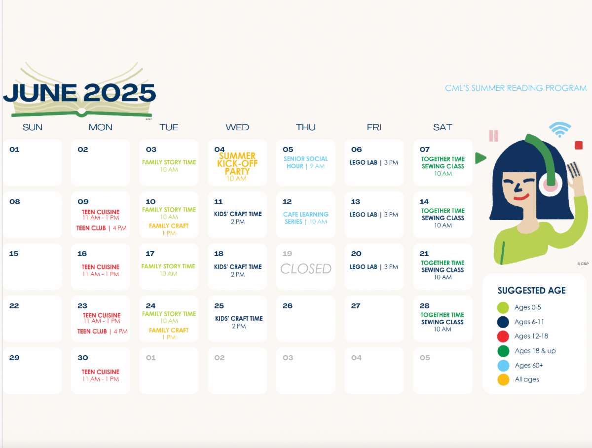 CML Calendar June 2025