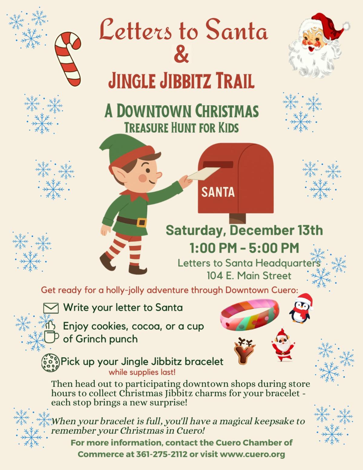 Letter To Santa & Jingle Jibbitz Trail
