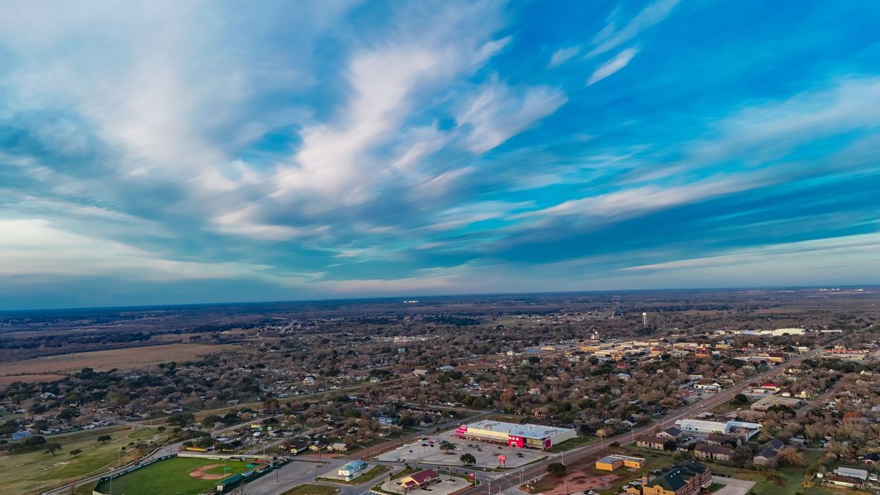 Cuero City Aerial